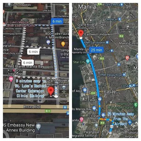 Comfy Condo Grand Riviera Suite, Roxas Blvd Ermita Manila Infront Of Us Embassy